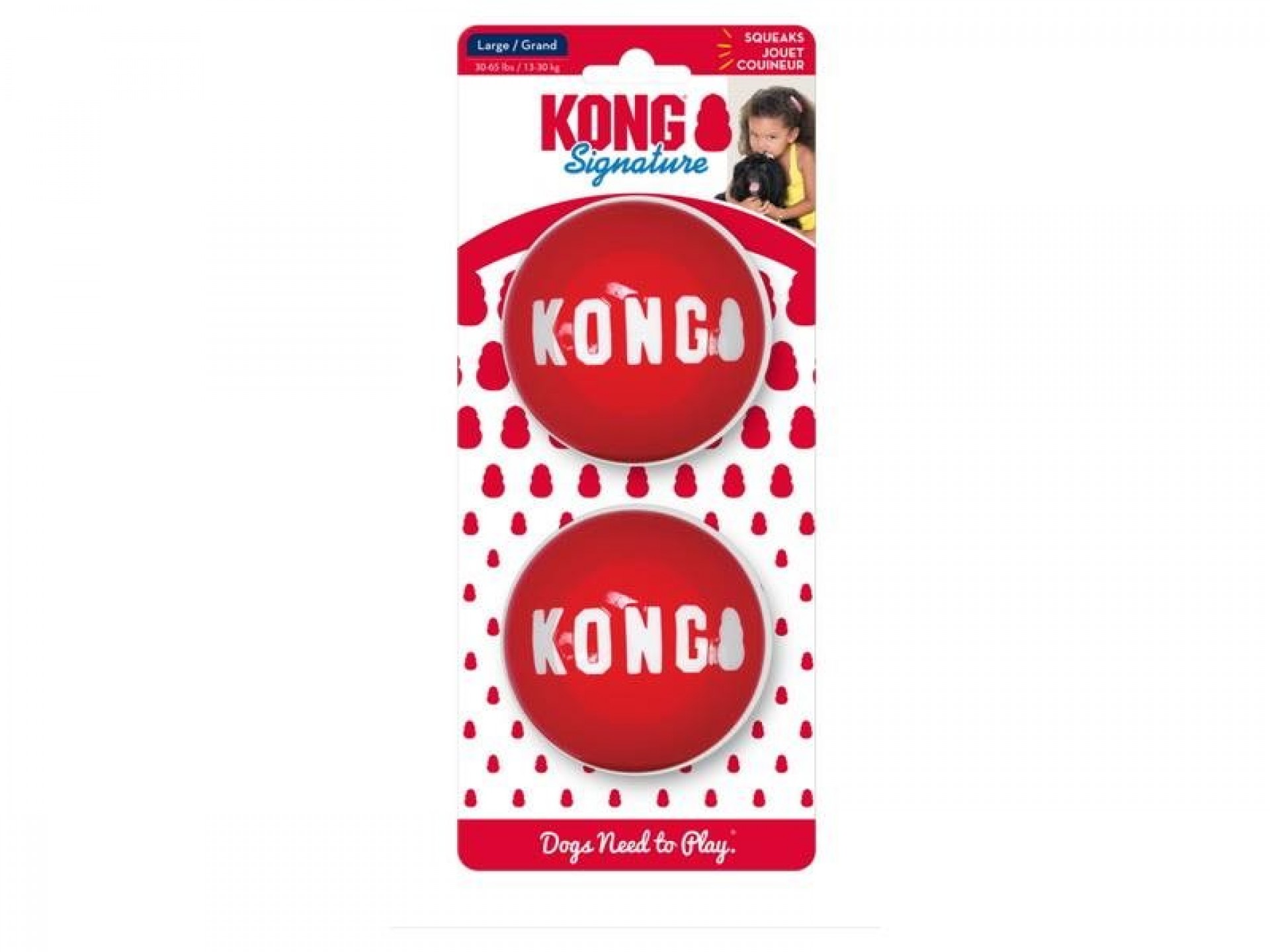 Brinquedo Para Cão Bola Signature L KONG