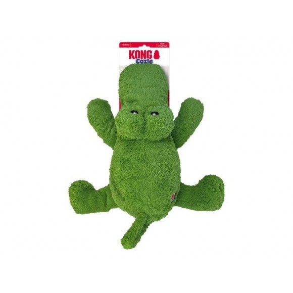 Brinquedo Para Cão Jacaré Ali Cozie XL KONG Brinquedo Para Cão Jacaré Ali Cozie XL KONG