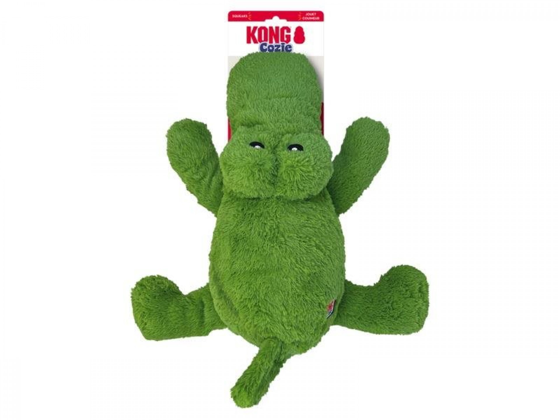 Brinquedo Para Cão Jacaré Ali Cozie XL KONG