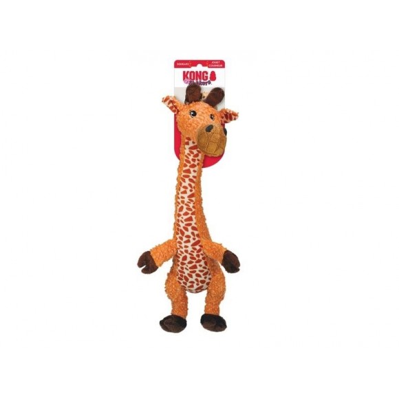 Brinquedo Para Cão Girafa Shakers Luvs L KONG Brinquedo Para Cão Girafa Shakers Luvs L KONG