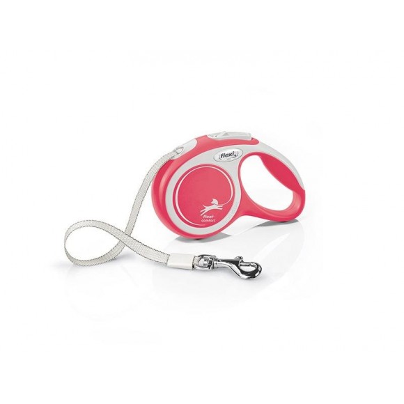 Trela Para C�o Extens�vel Comfort Vermelha 3M XS FLEXI