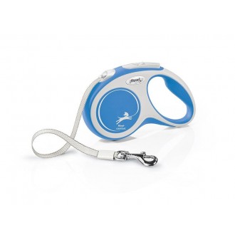 Trela Para Cão Extensível Comfort Azul 5M S FLEXI Trela Para Cão Extensível Comfort Azul 5M S FLEXI