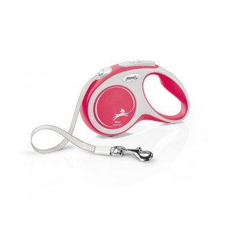 Trela Para Cão Extensível Comfort Vermelha 5M S FLEXI Trela Para Cão Extensível Comfort Vermelha 5M S FLEXI