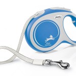Trela Para Cão Extensível Comfort Azul 5M L FLEXI Trela Para Cão Extensível Comfort Azul 5M L FLEXI