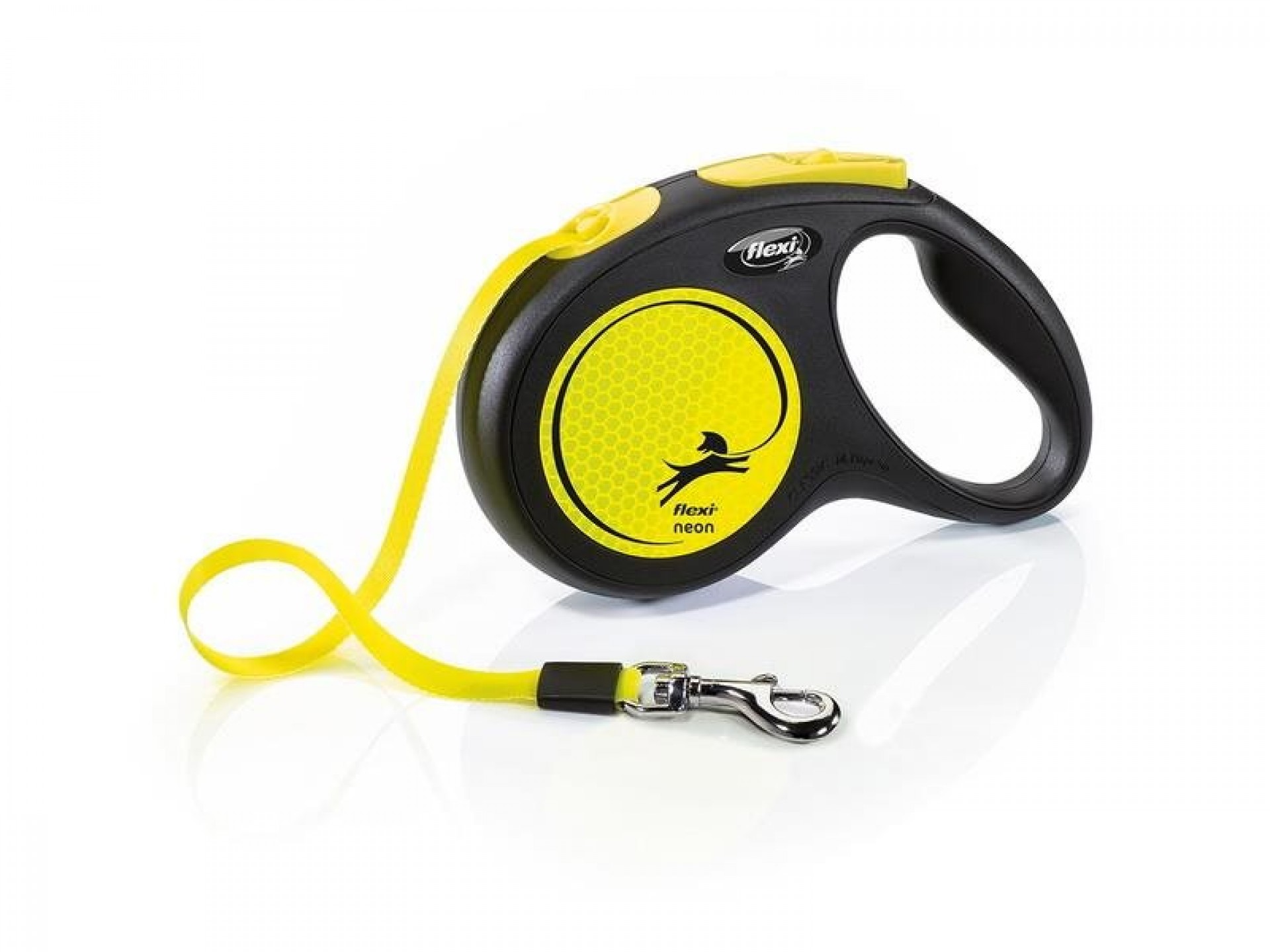 Trela Para Cão Extensível Neon 5M M FLEXI