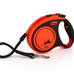 Trela Para Cão Extensível Xtreme Laranja 5M M FLEXI Trela Para Cão Extensível Xtreme Laranja 5M M FLEXI