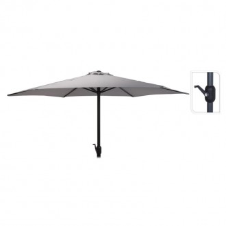 Chap�u Alum�nio Manivela Cinza 3 M PROGARDEN