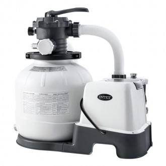 Bomba Sistema Sal 0.3 CV 5700 L/H INTEX Bomba Sistema Sal 0.3 CV 5700 L/H INTEX