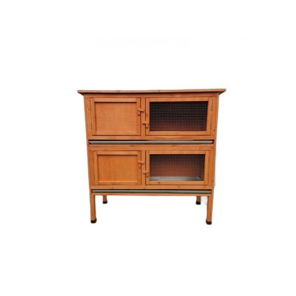 Gaiola Madeira Coelho 116x44x115 CM NATURAL HOUSE Gaiola Madeira Coelho 116x44x115 CM NATURAL HOUSE