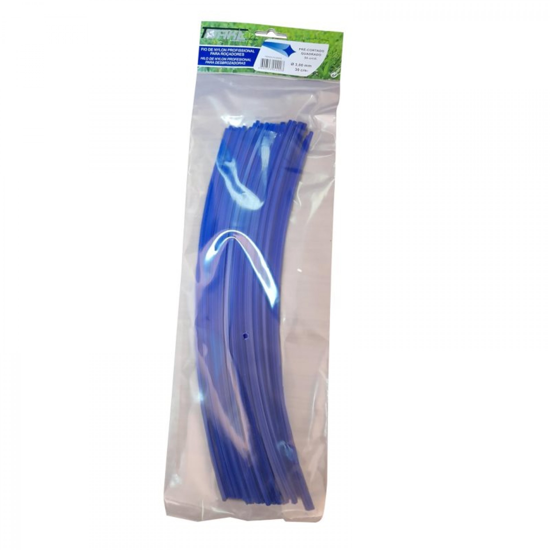 Fio Nylon Quadrado 3 MM X 30 CM 50 UN