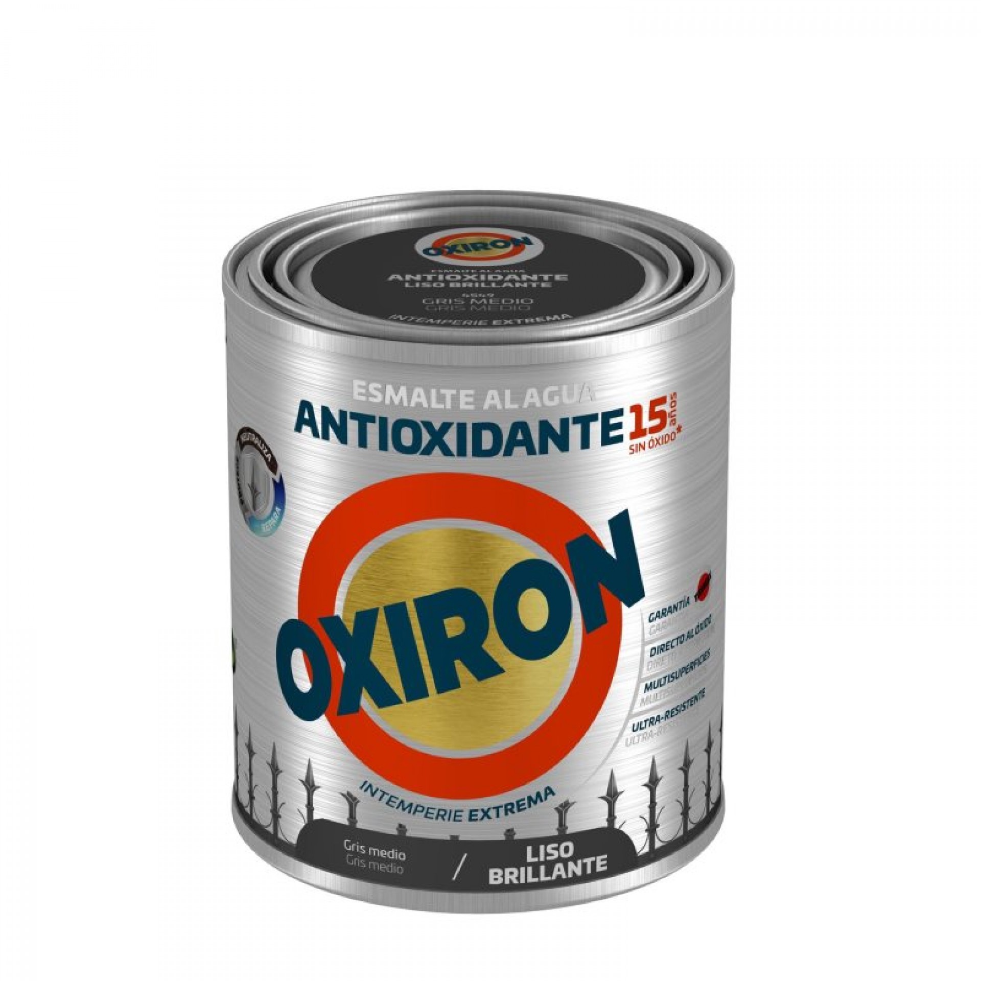 Esmalte direto ferr liso brilh cz méd 750ML OXIRON