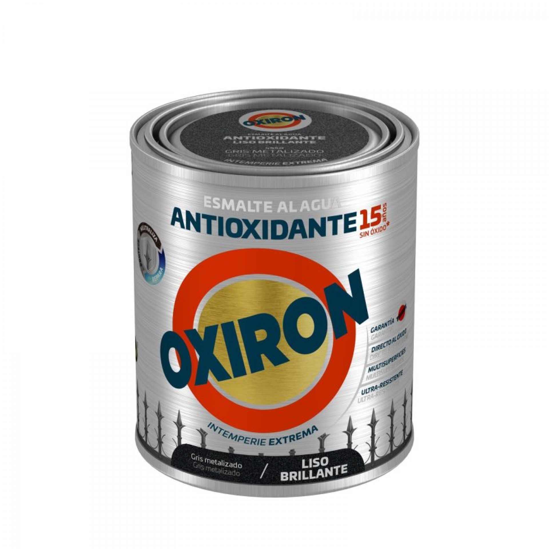 Esmalte direto ferr liso brilh cz met 750ML OXIRON