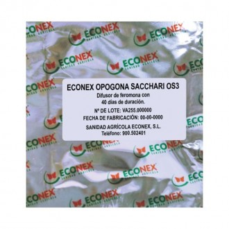 Feromona Opogona Sacchari OS3 40 días ECONEX Feromona Opogona Sacchari OS3 40 días ECONEX