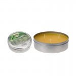 Vela Citronela Com 3 Pavios 3,5 X 10,5 CM Vela Citronela Com 3 Pavios 3,5 X 10,5 CM