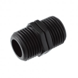 Casquilho Polipropileno Macho/Macho 1/2 AQUA CONTR