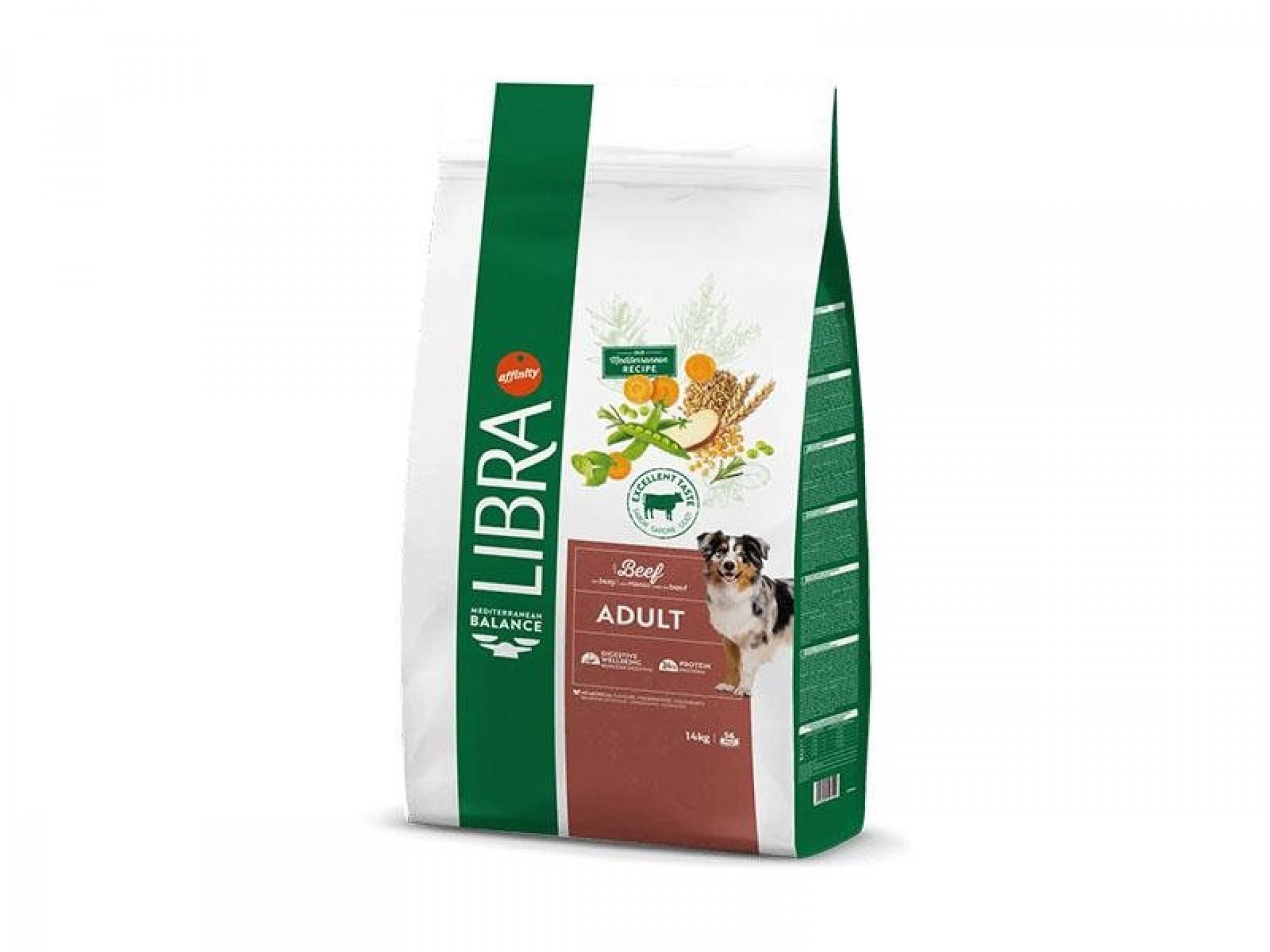 Alimento Seco Para Cão Adulto Vaca 14 KG LIBRA