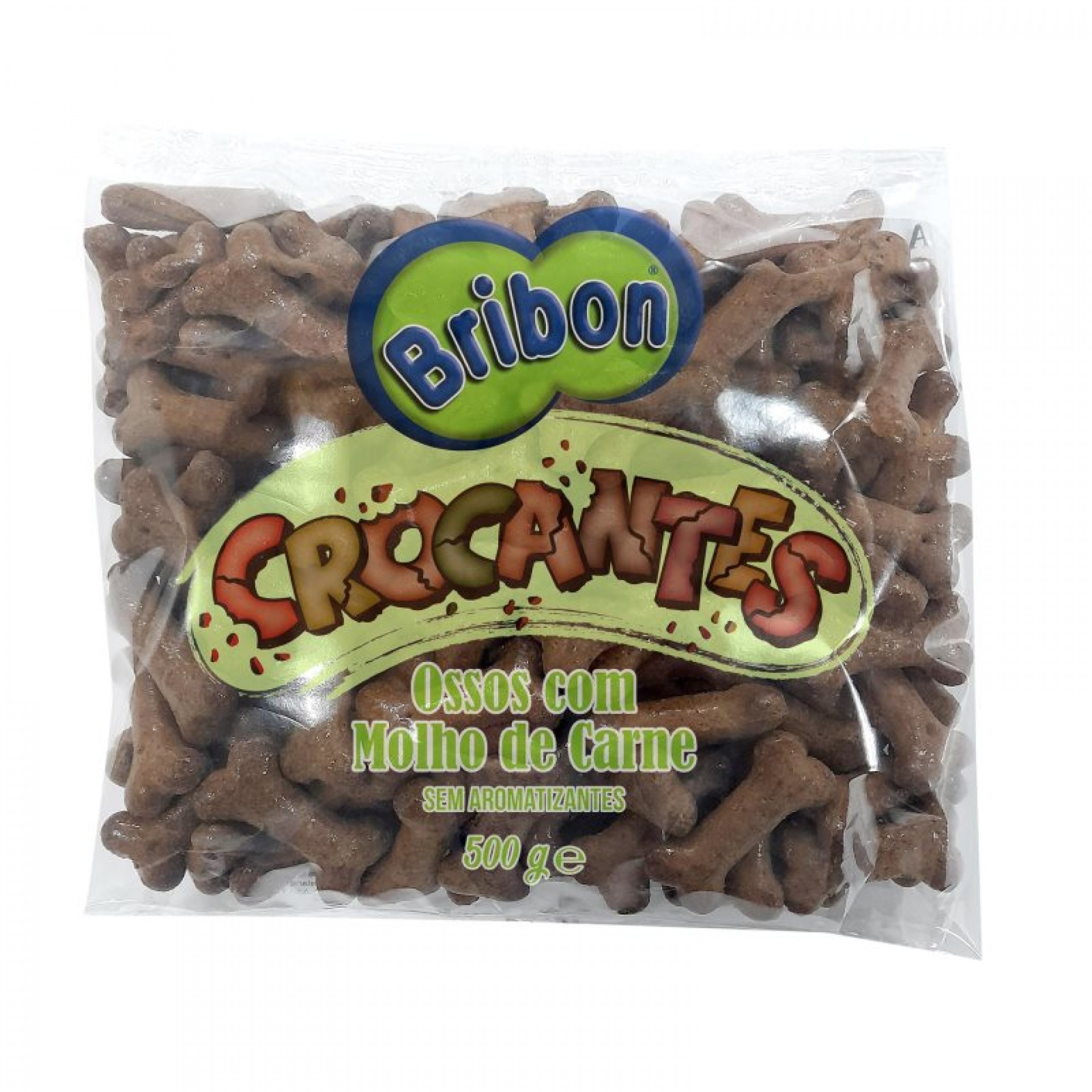 Snack Cão Ossos Crocantes Molho Carne 500 G BRIBON