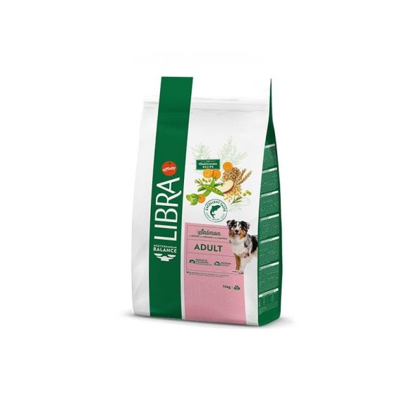 Alimento Seco Para Cão Adulto Salmão 14 KG LIBRA Alimento Seco Para Cão Adulto Salmão 14 KG LIBRA