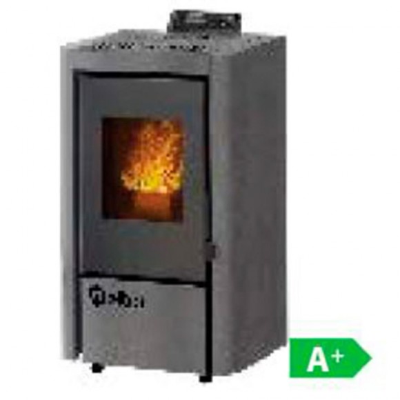 Salamandra a Pellets Capri 6KW Cinzenta Salamandra a Pellets Capri 6KW Cinzenta