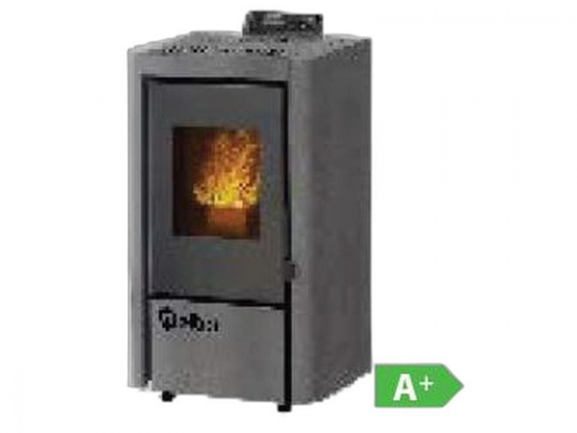 Salamandra pellets Capri 10KW CINZA