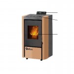 Salamandra pellets Capri 13KW BEJE Salamandra pellets Capri 13KW BEJE