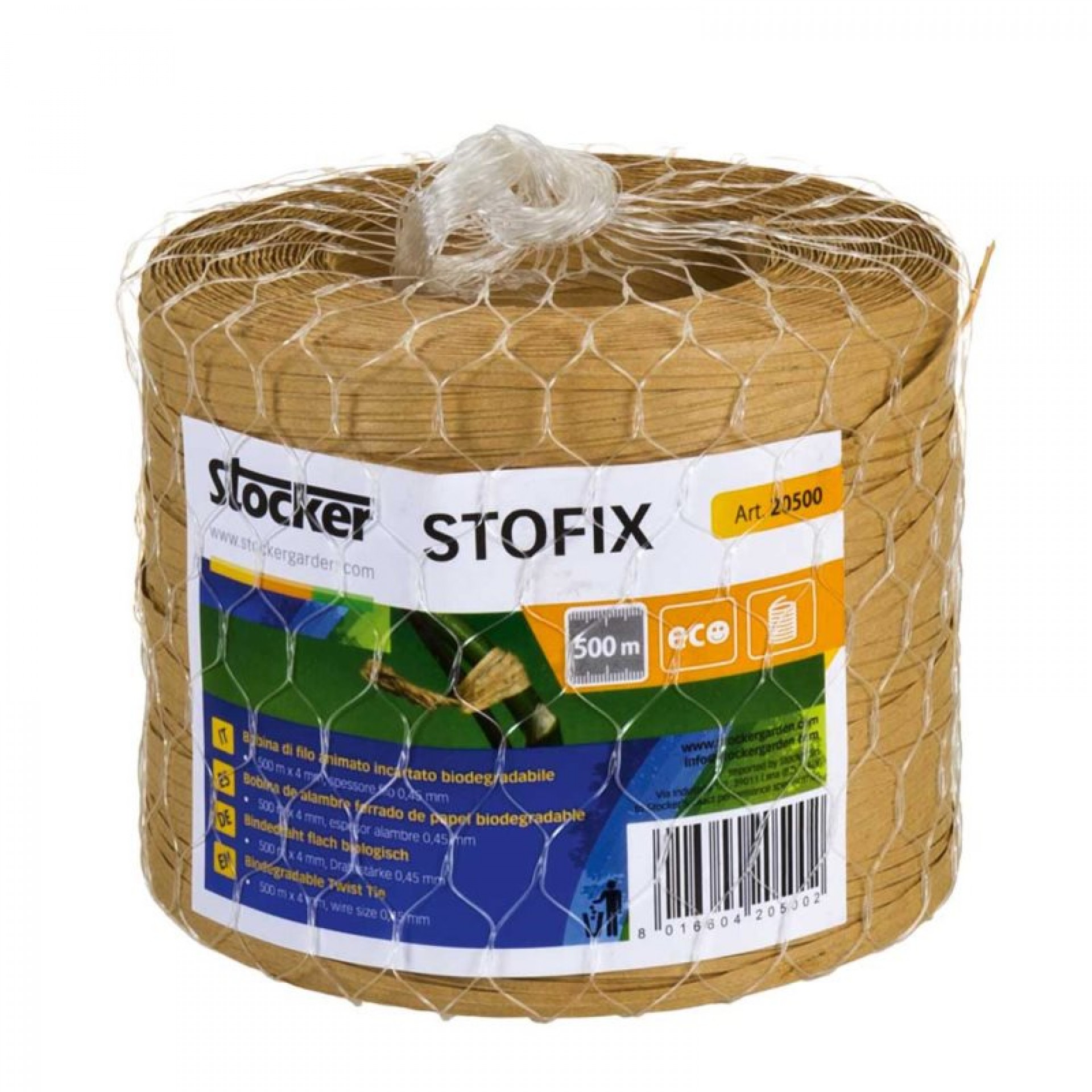 Fio de Atar Biodegradável 250 M X 0,45 MM STOCKER