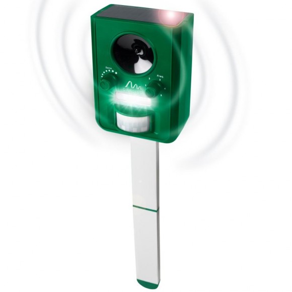 REPELENTE ULTRASONICO SOLAR PARA AFASTAR ANIMAIS 1 REPELENTE ULTRASONICO SOLAR PARA AFASTAR ANIMAIS 1