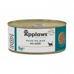 Alimento H�mido Para Gato Peixe Oceano 70 G APPLAW