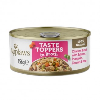 Alim Húmido Cão Frango/Salmão/Veget 156 G APPLAWS Alim Húmido Cão Frango/Salmão/Veget 156 G APPLAWS