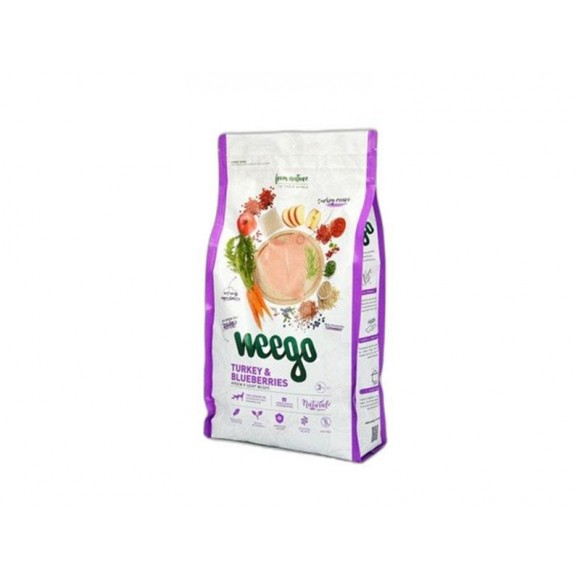 Alimento Seco Para C�o Per� E Mirtilos 3 KG WEEGO