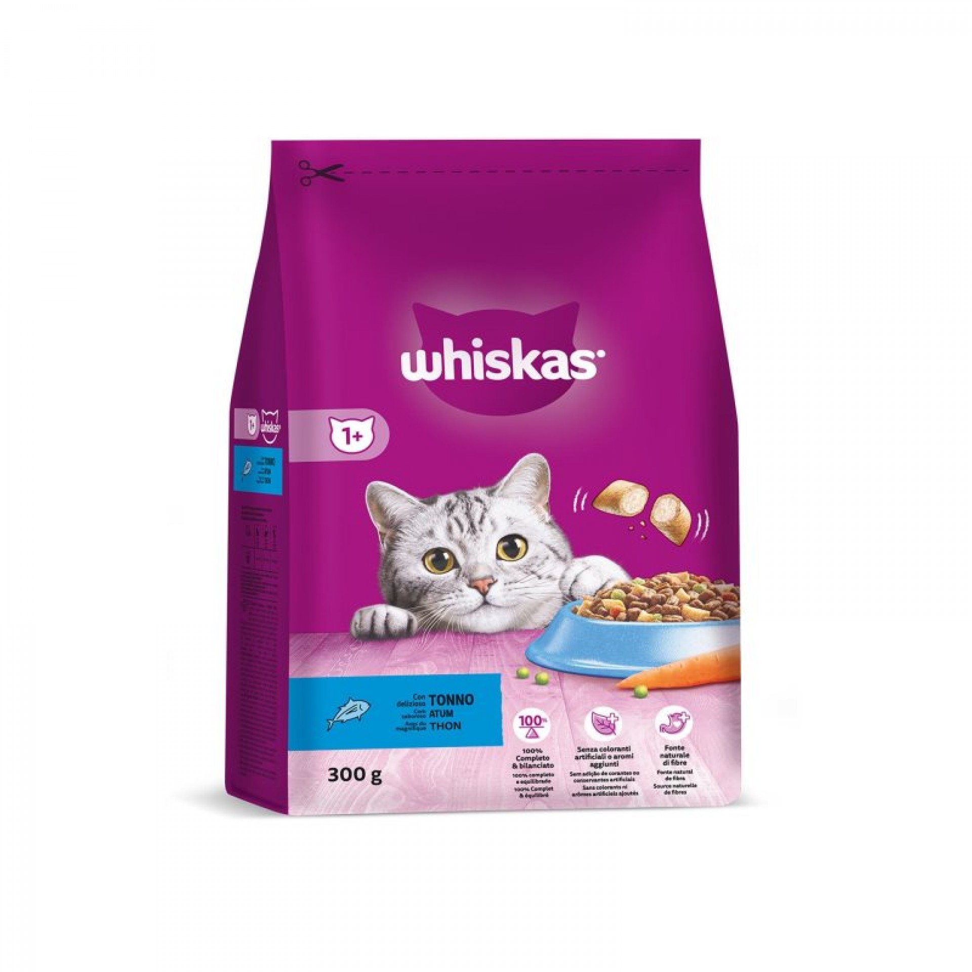 Alimento Seco Para Gato Atum 300 G WHISKAS
