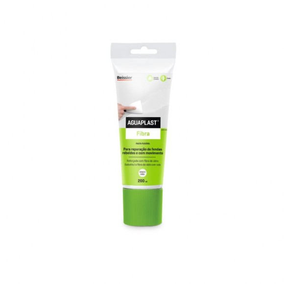 Massa em pasta Fibra 200ML AGUAPLAST Massa em pasta Fibra 200ML AGUAPLAST