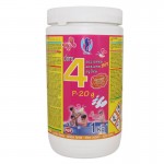 Cloro 4 Acoes P20 G 1 KG PQS Cloro 4 Acoes P20 G 1 KG PQS