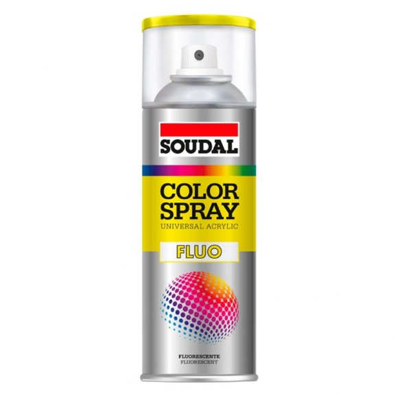 Spray Pintura Fluo Verde 400 ML SOUDAL Spray Pintura Fluo Verde 400 ML SOUDAL