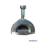 Forno Lenha Medusa Inox 75 CM QUEIMAFRE
