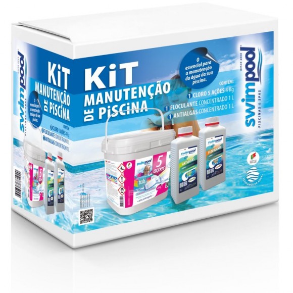 Kit Manutenção Piscina SWIMPOOL Kit Manutenção Piscina SWIMPOOL