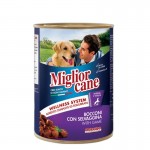 Al Húmido Cão Pedaços Carne Caça 405 G MIGLIORCANE Al Húmido Cão Pedaços Carne Caça 405 G MIGLIORCANE