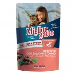 Alimento Húmid Gato Salmão/Atum 100 G MIGLIORGATTO Alimento Húmid Gato Salmão/Atum 100 G MIGLIORGATTO