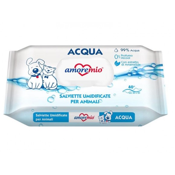 Toalhitas Húmidas Acqua 40 UN AMOREMIO Toalhitas Húmidas Acqua 40 UN AMOREMIO