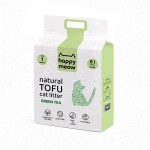 Areia De Tofu Para Gato Com Aroma Ch� Verde 6L HAPPY MEOW