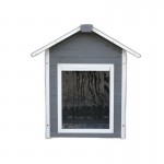 Casota De Madeira Para Cão 88X101X98CM NATURAL HOUSE Casota De Madeira Para Cão 88X101X98CM NATURAL HOUSE