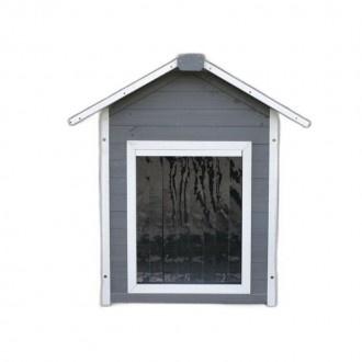 Casota De Madeira Para C�o  88X101X98CM NATURAL HOUSE