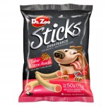 Snack Para C�o Sticks Carne Grelhada 50 G DR.ZOO