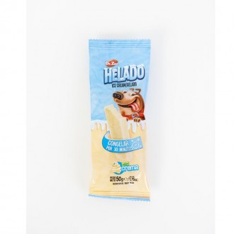 Snack Gelado Para Cão Creme 50 G DR.ZOO Snack Gelado Para Cão Creme 50 G DR.ZOO