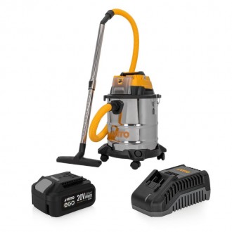 ASPIRADOR SOL./LIQ.S 20LT 20V LI + BATERIA + CARREGADOR ASPIRADOR SOL./LIQ.S 20LT 20V LI + BATERIA + CARREGADOR