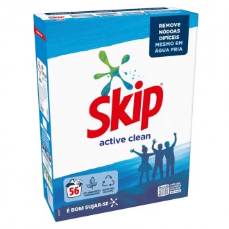Detergente P� M�quina Roupa Activ Clean 56 DS SKIP