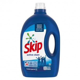 Detergente L�quido M�quina Roupa 56 Doses SKIP