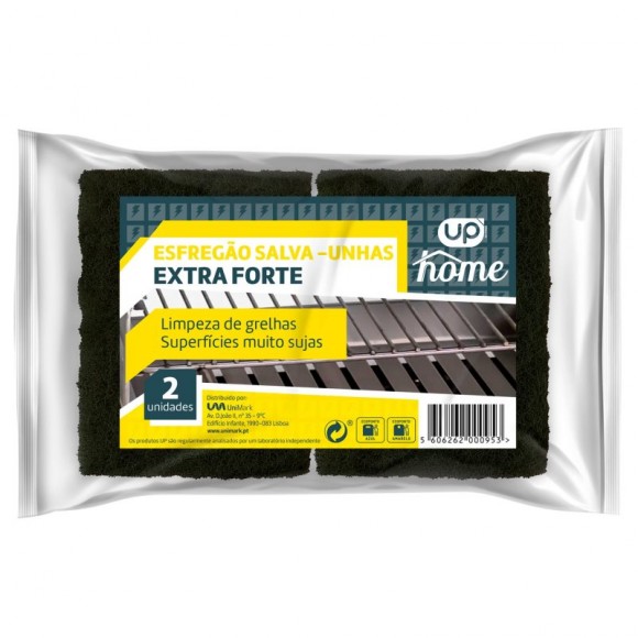Esfregão Fibra Preta Ultra Abrasivo 3 UN 500 G UP Esfregão Fibra Preta Ultra Abrasivo 3 UN 500 G UP
