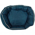 Cama Oval Azul 50X35 CM PETWAU Cama Oval Azul 50X35 CM PETWAU