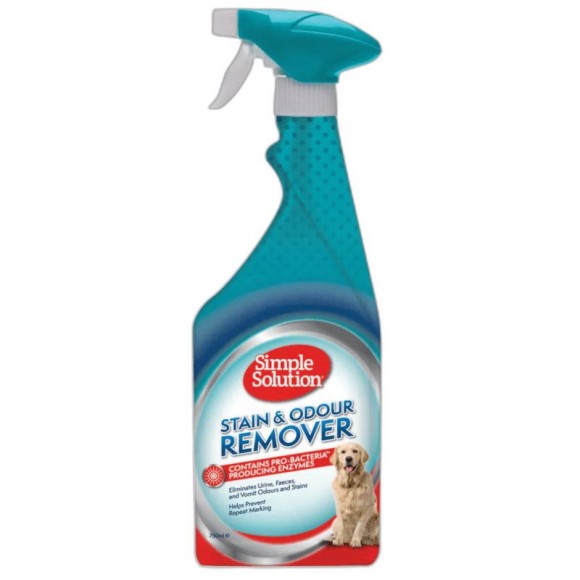 Spray Removedor Urina Cão 750 ML SIMPLE SOLUTION Spray Removedor Urina Cão 750 ML SIMPLE SOLUTION
